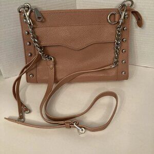 Rebecca Minkoff MAB Desert Rose Leather Crossbody with Studs $198 Retail